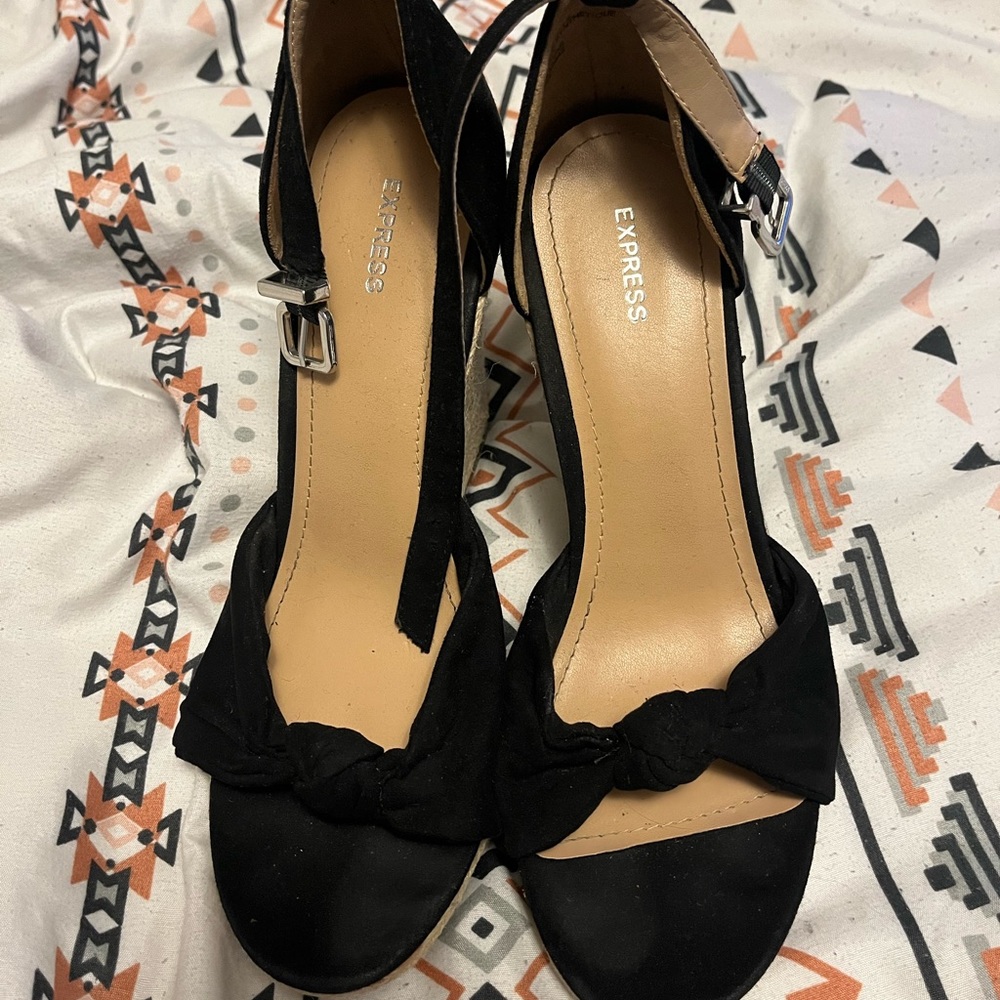 Express wedge heels